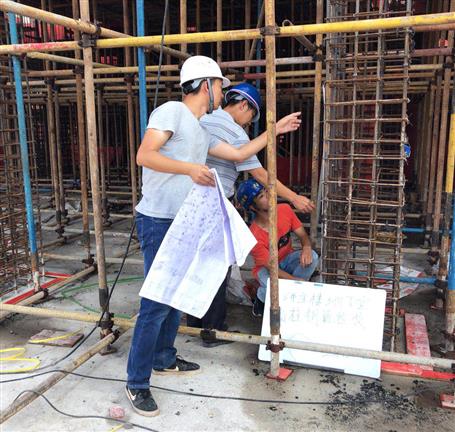 桂華分公司：堅(jiān)守崗位，端午節(jié)建設(shè)工地不停歇