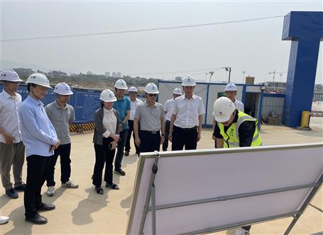 集團(tuán)公司考評組到冶建公司項(xiàng)目開展勞動(dòng)競賽評比檢查